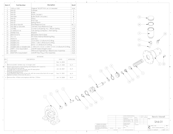 SA6-01 Brake Assembly